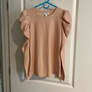 Nine West Women's Blush Puff Sleeve Blouse